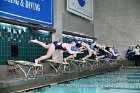 Swimming vs Babson  Wheaton College Swimming & Diving vs Babson College. - Photo By: KEITH NORDSTROM : Wheaton, Swimming